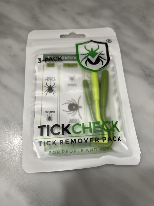 TickCheck Tick Remover 3-Pack