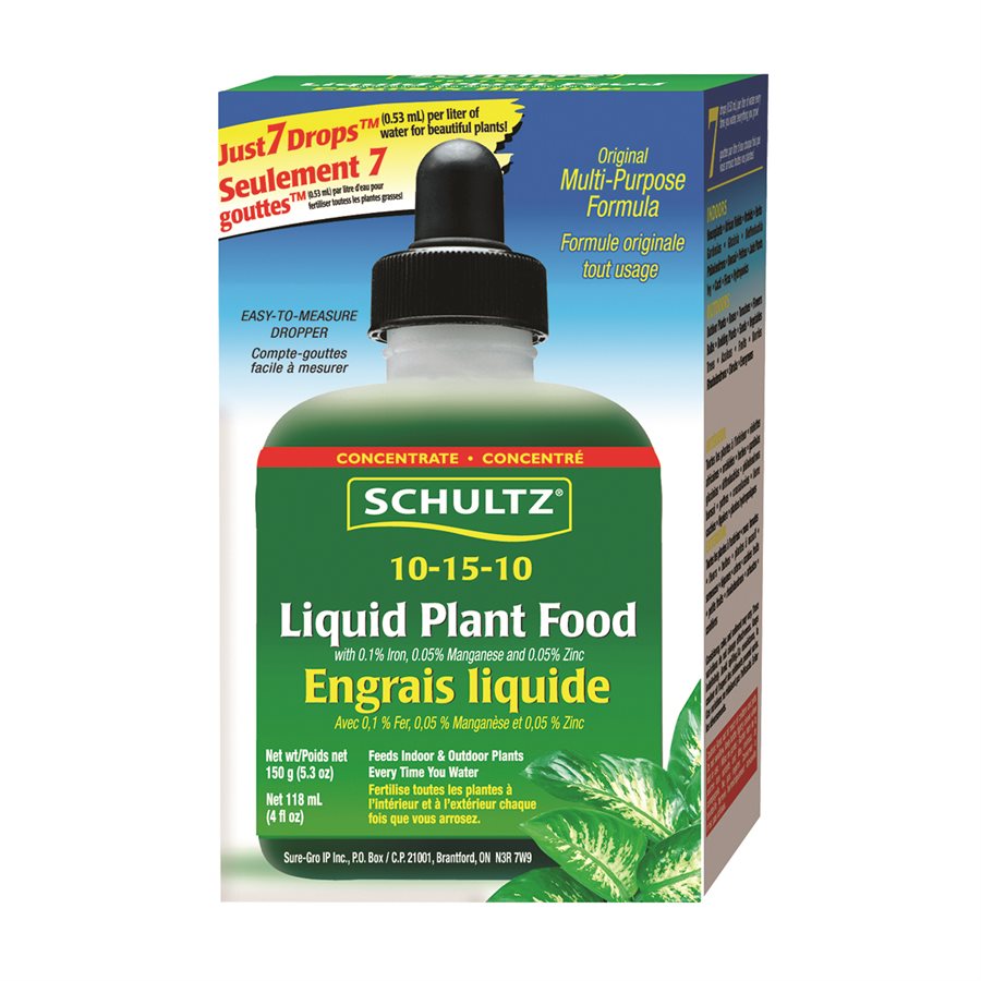 Schultz 10-15-10 Liquid Plant Food 150g