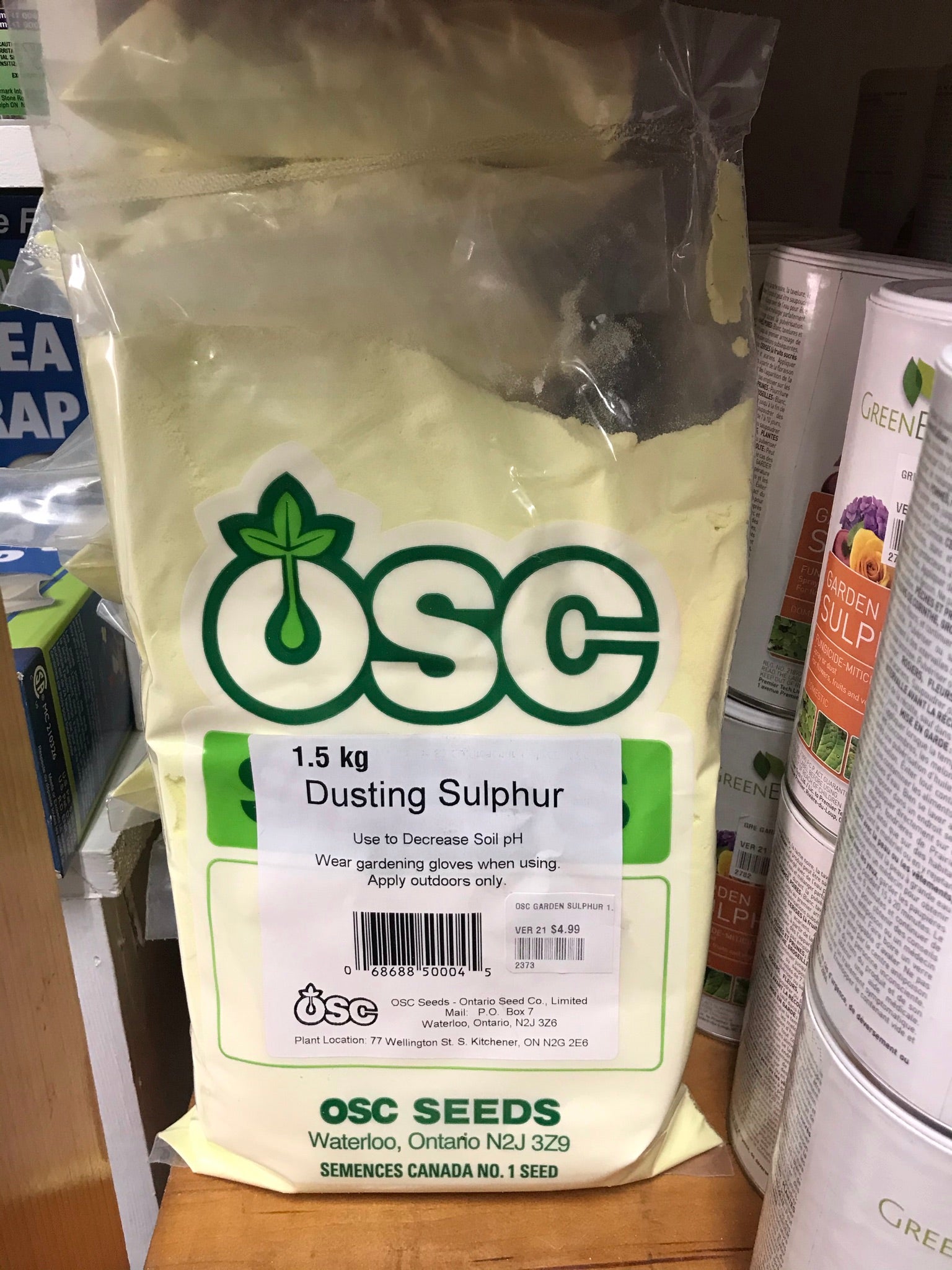 OSC Dusting Sulphur 1.5kg