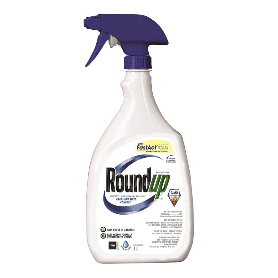 Roundup Ready-to-use Grass and Weed Control 1L