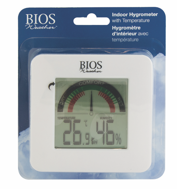 BIOS Indoor Hygrometer with Bios Confort Scale