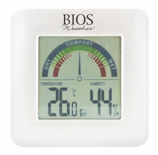 BIOS Indoor Hygrometer with Bios Confort Scale