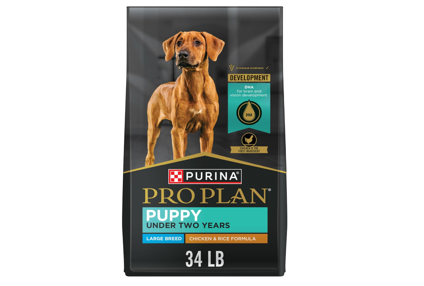 Purina Pro Plan Dry Puppy Food, Development Large Breed Chicken & Rice - 15.4 kg