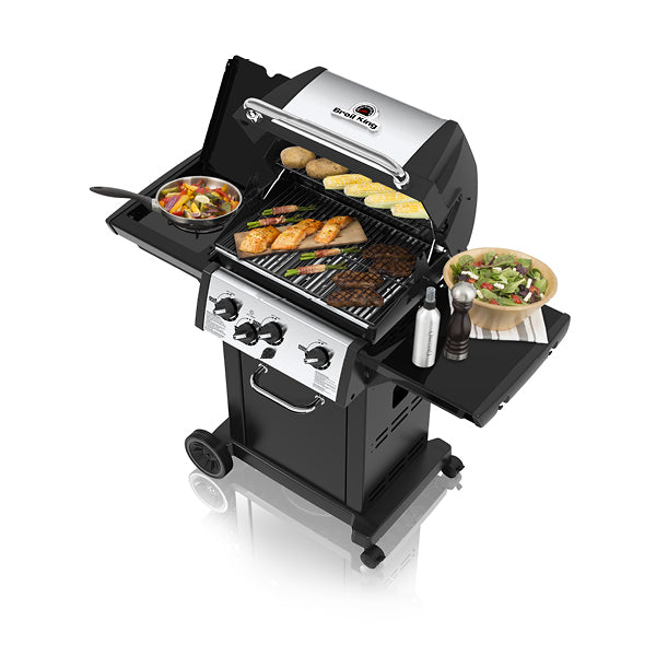 Broil King Monarch 340 Propane BBQ with Side Burner