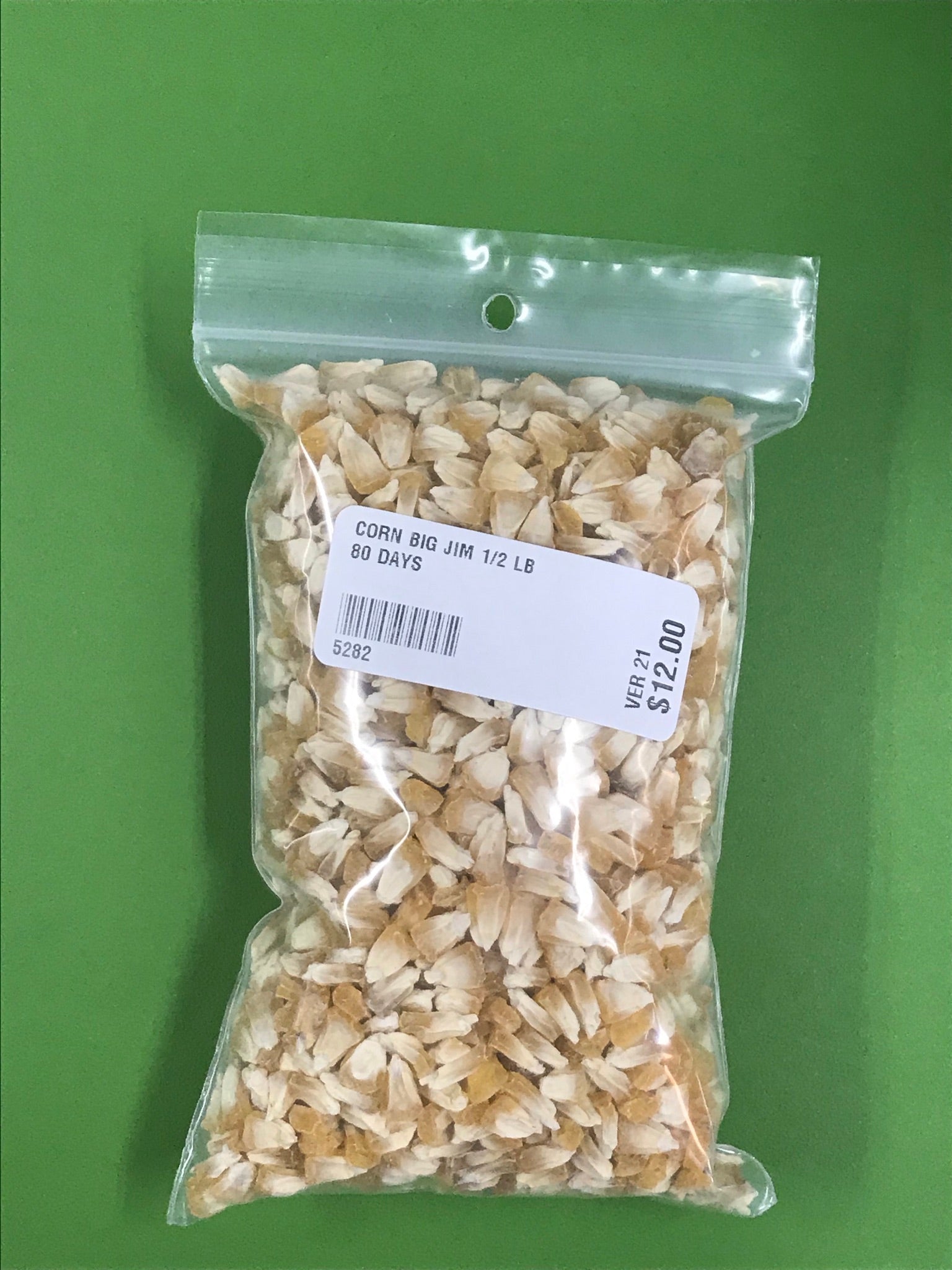 Big Jim III Sweet Corn Seeds (Sweet Yellow SE Type) (80 days) - 1/2 lb - Bulk