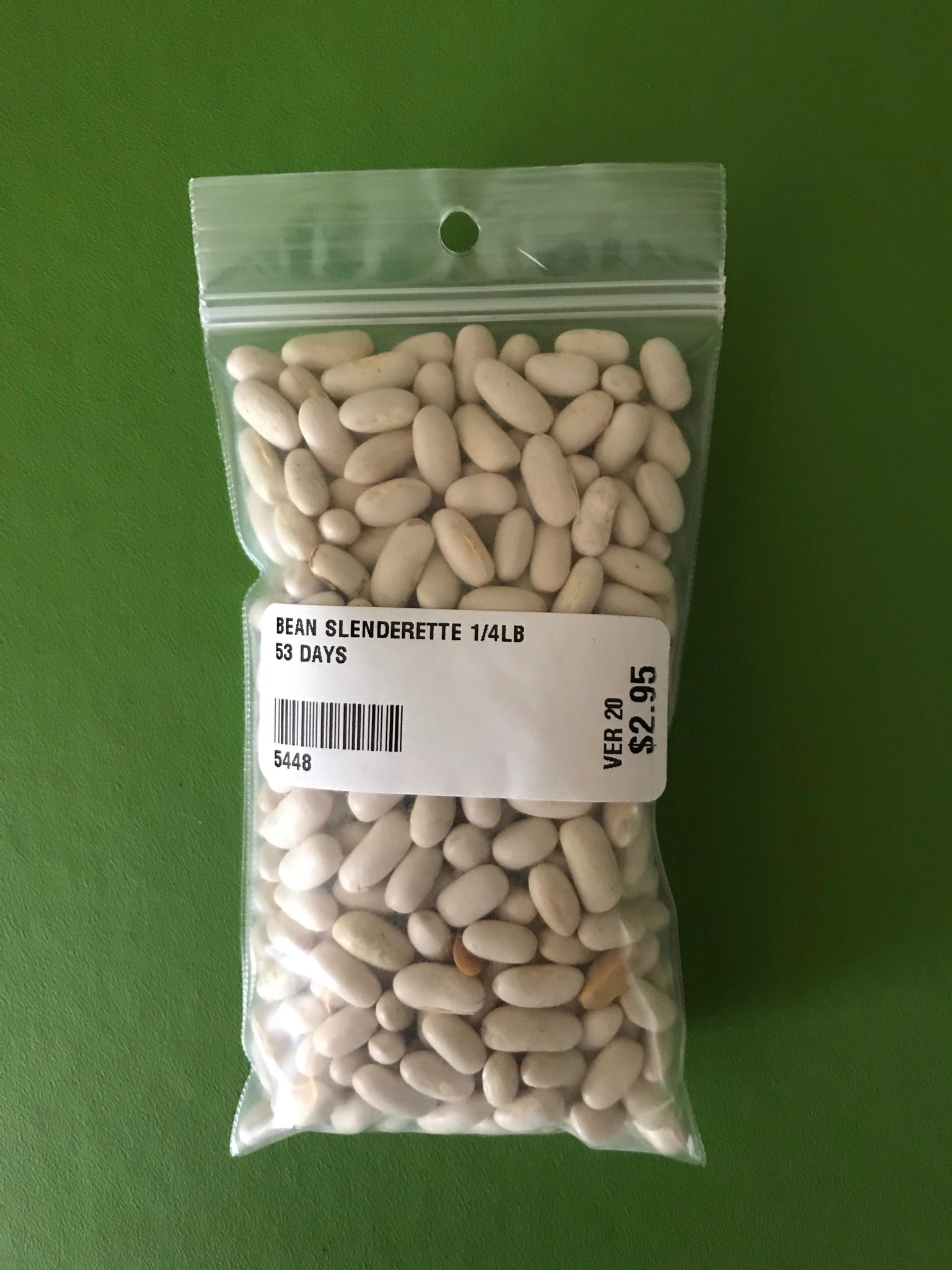 Slenderette Bush Bean Seeds (53 Days) - 1/4 lb - Bulk