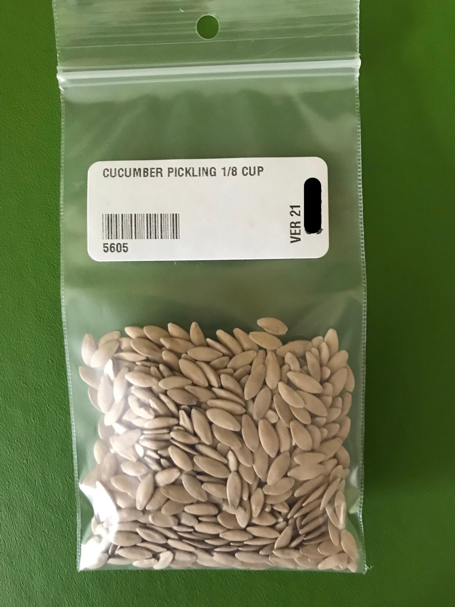 Chicago Cucumber Seeds (Pickling Type) (58 days) - 1/8 Cup - Bulk