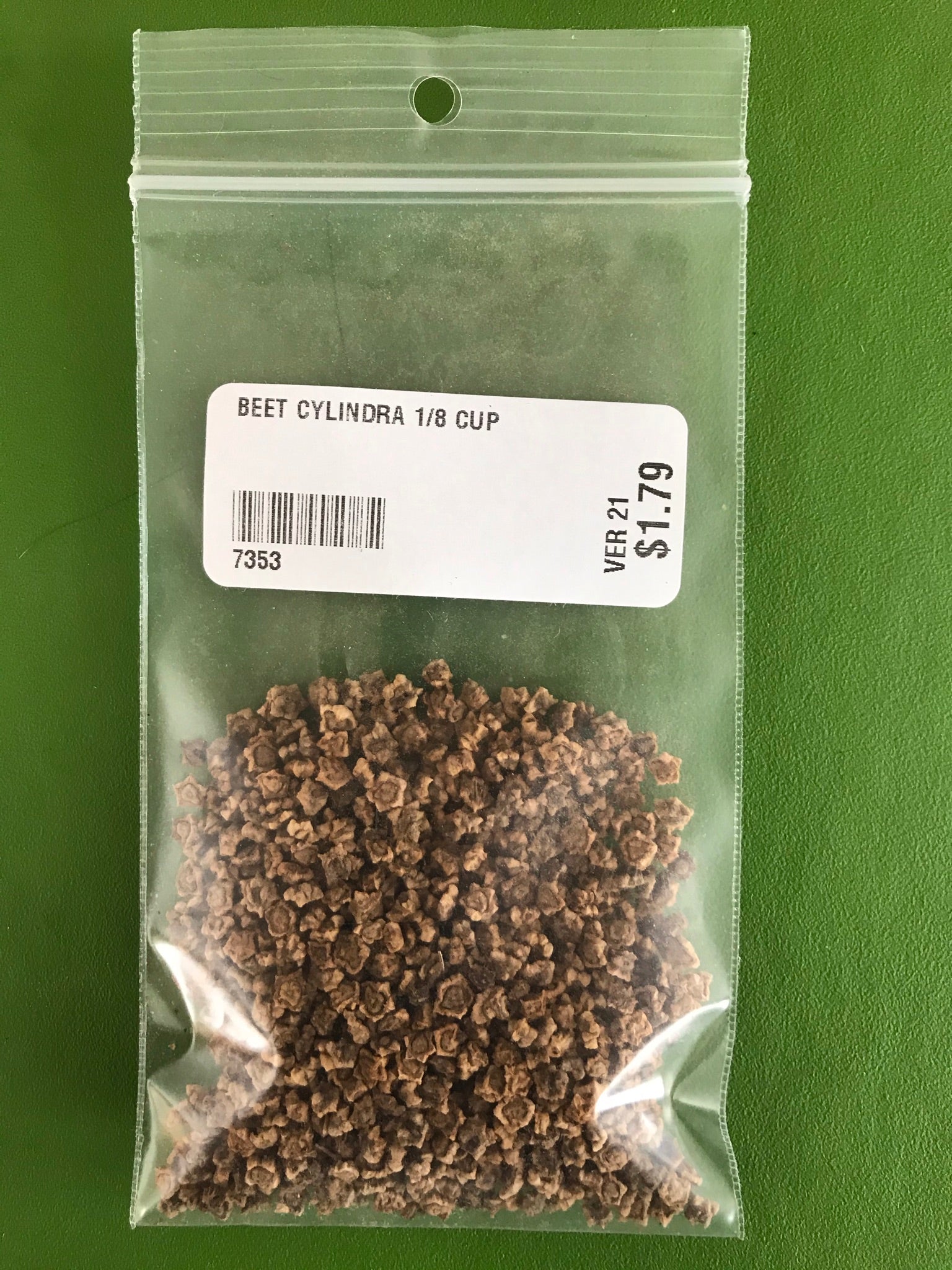 Cylindra Beet Seeds (80 days) - 1/8 Cup - Bulk