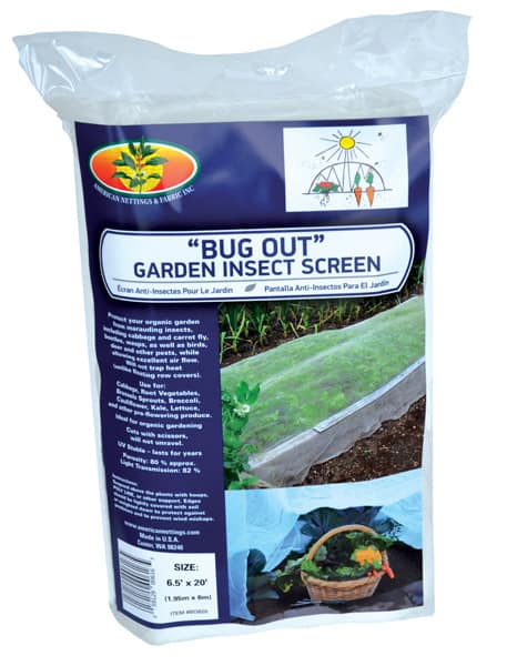 Bug Out Garden Screen  6.5' x 20'