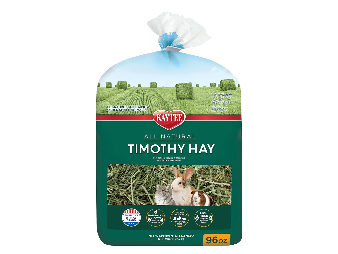 Kaytee Timothy Hay - 96oz Bag