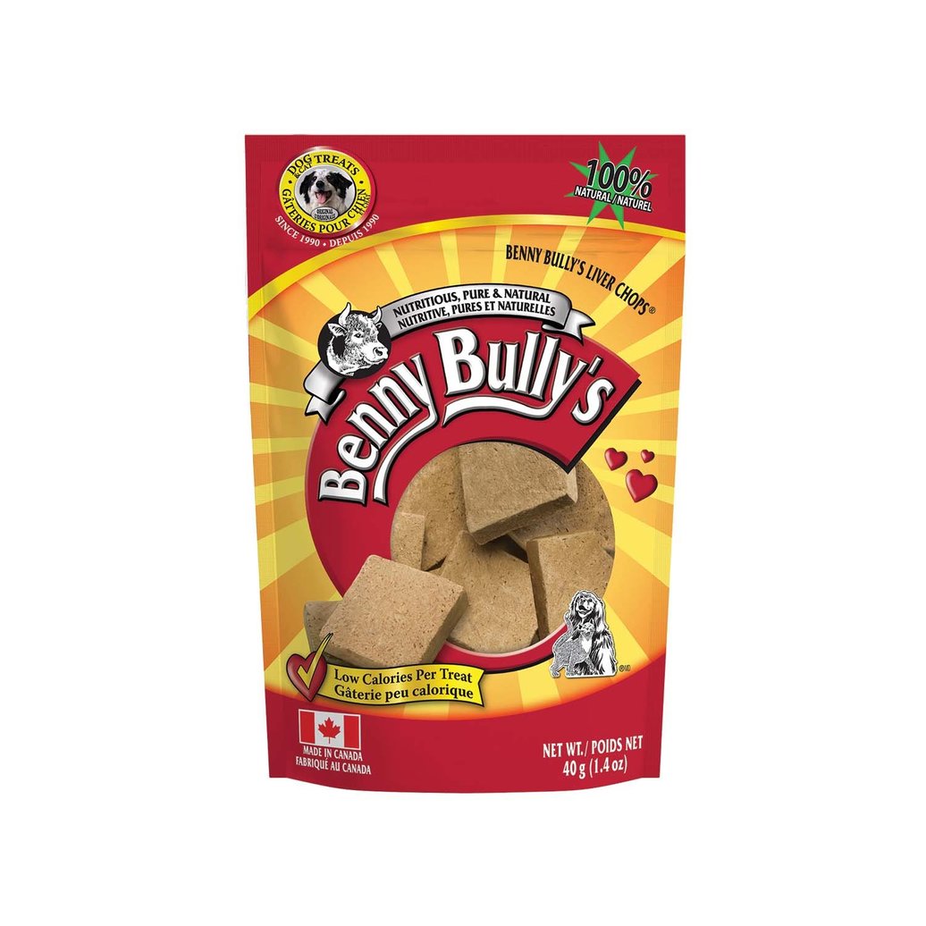 Benny Bullys Liver Chops - 2.8oz (80g)