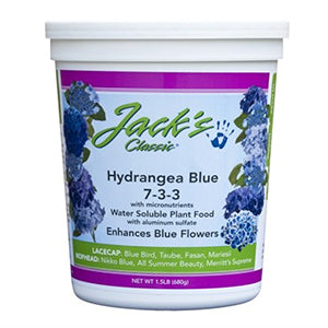 Jack's Hydrangea Blue Fertilizer 7-3-3 (1.5lb)