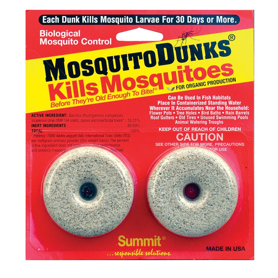 Summit Organic Mosquito Dunks 2pk