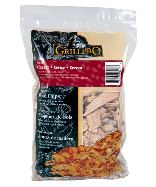 GrillPro Cherry Barbecue Smoking Wood Chips - 2lb Bag