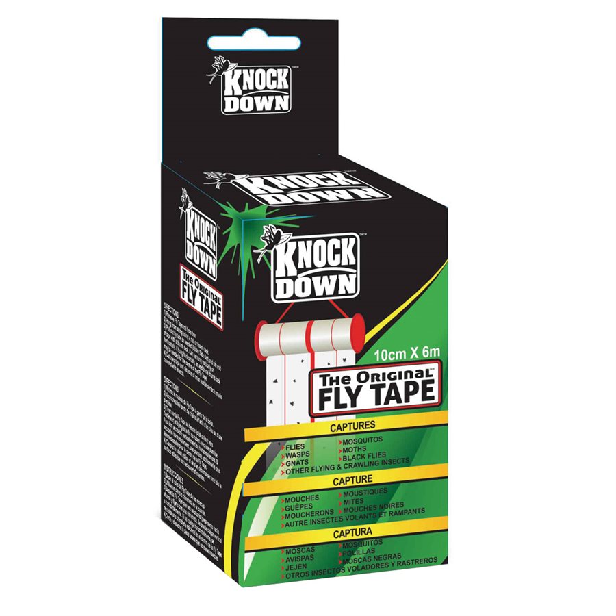Knock Down Fly Tape 10cm x 6m