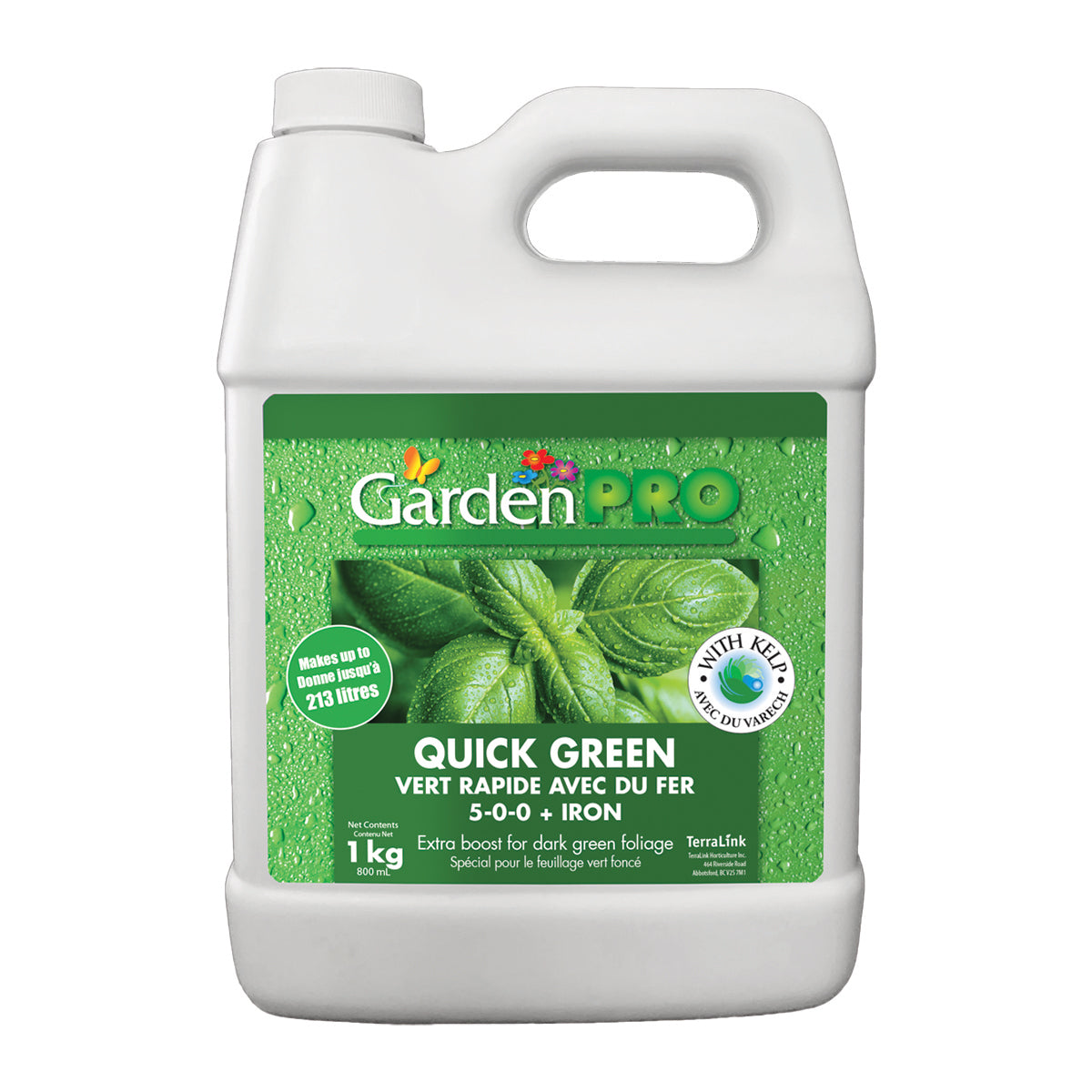 GardenPro Quick Green With Iron 5-0-0 - 1kg