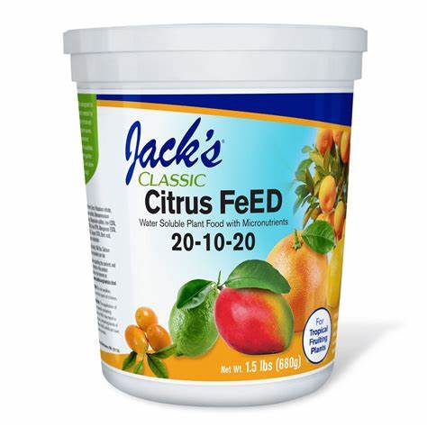Jack's Classic Citrus Feed (20-10-20) - 1.5lbs