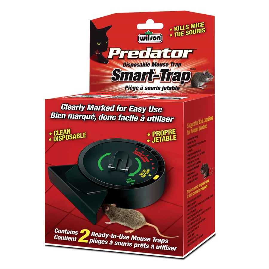 Wilson Predator Smart Mouse Trap - 2 Traps