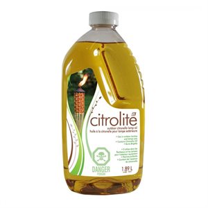 Citrolite Outdoor Citronella Lamp Oil 1.89L