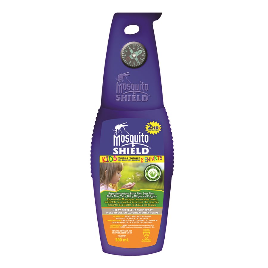 Mosquito Shield Kids Insect Repellent- Pump Spray (5% Deet) 200ml