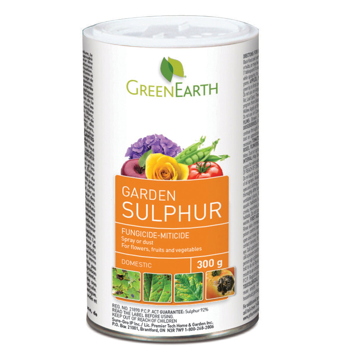 Green Earth Garden Sulphur Powder Wettable - 300 g