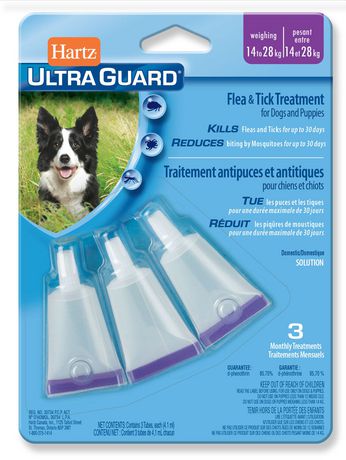 Hartz Ultra Guard Flea & Tick Treatment for Dogs - 14 to 28kgs