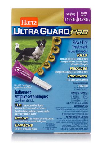 Hartz Ultra Guard PRO Flea & Tick Treatment for Dogs 14 - 28kgs