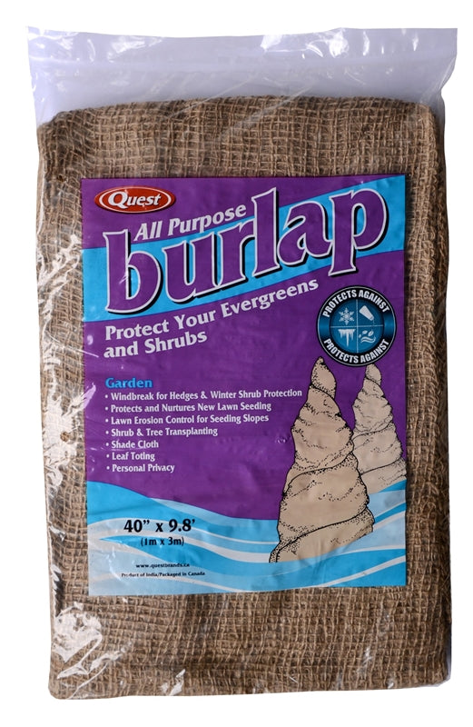 Quest VB 37 All Purpose Burlap, 40 in W x 9.8 ft