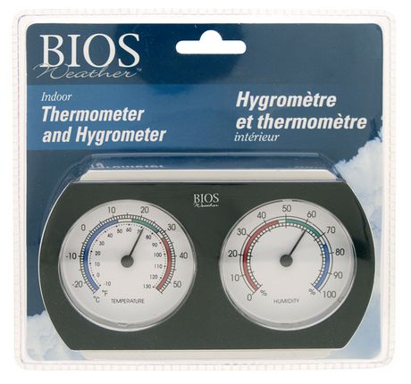 Bios Analog Thermomter/Hygrometer Desk Top