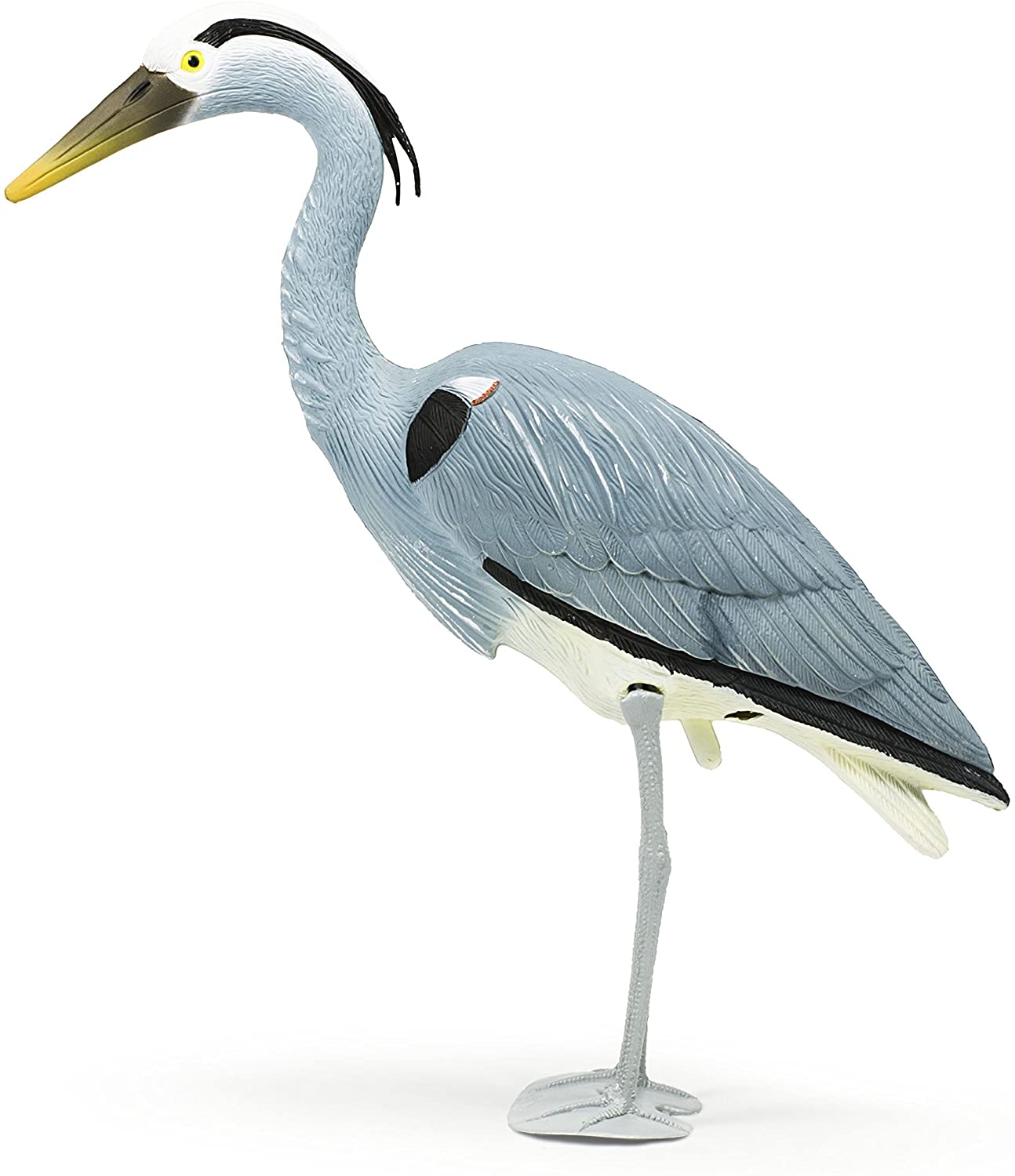 Blue Heron Bird Decoy for Pond, Waterfall, Landscape, and Garden Features - 30