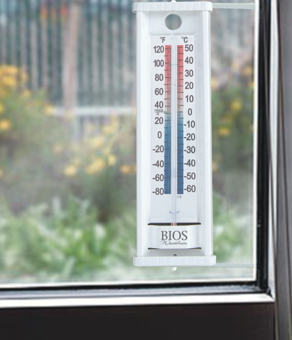 Bios Indoor/Outdoor Window Thermometer