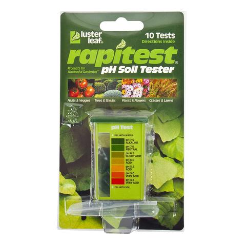 Leaf Luster Rapitest PH Soil Tester Kit - 10 Tests