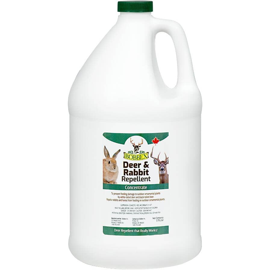 BOBBEX Concentrated Deer & Rabbit Repellent - 3.87 L